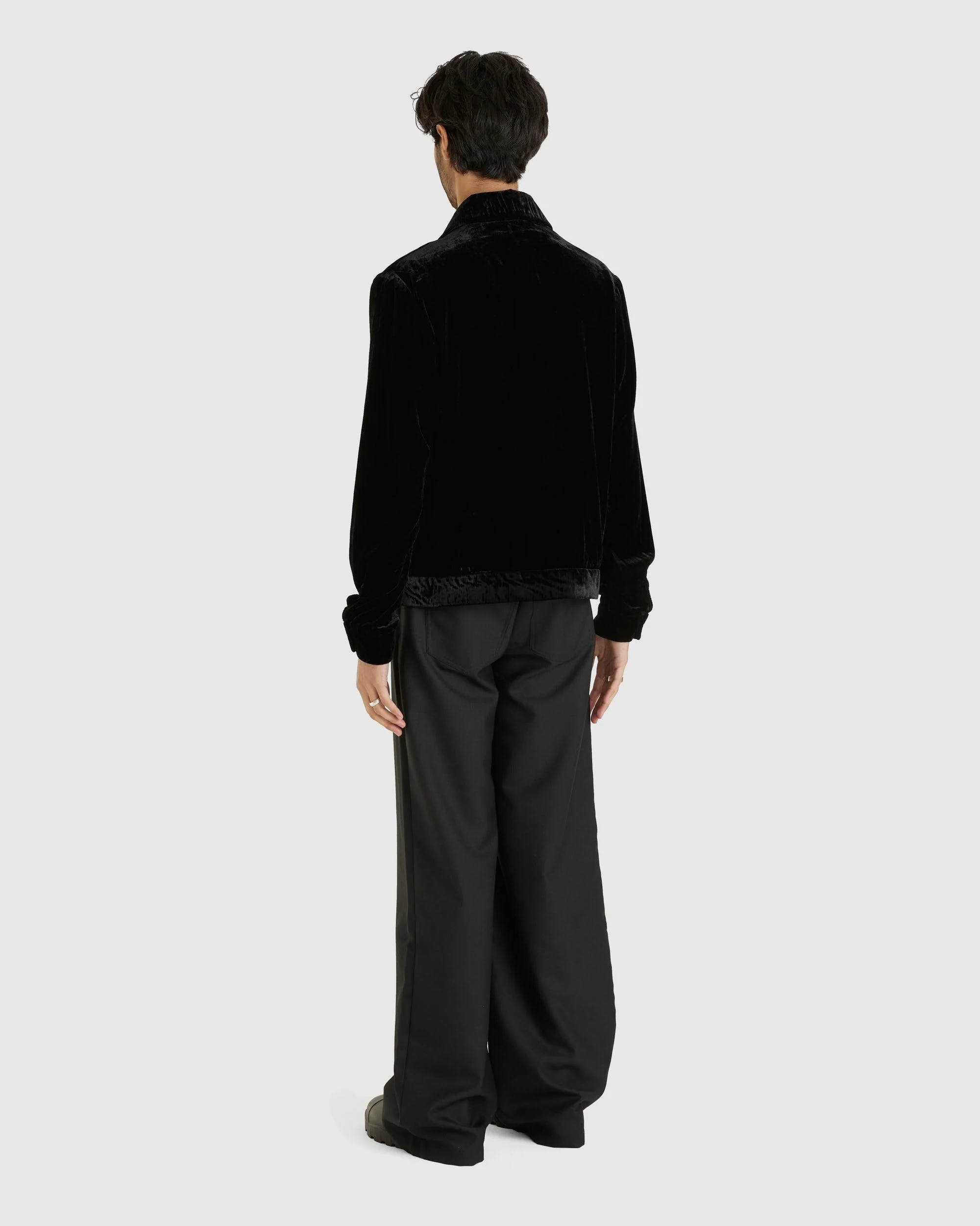Jiro Trouser Black Wool - Image 4