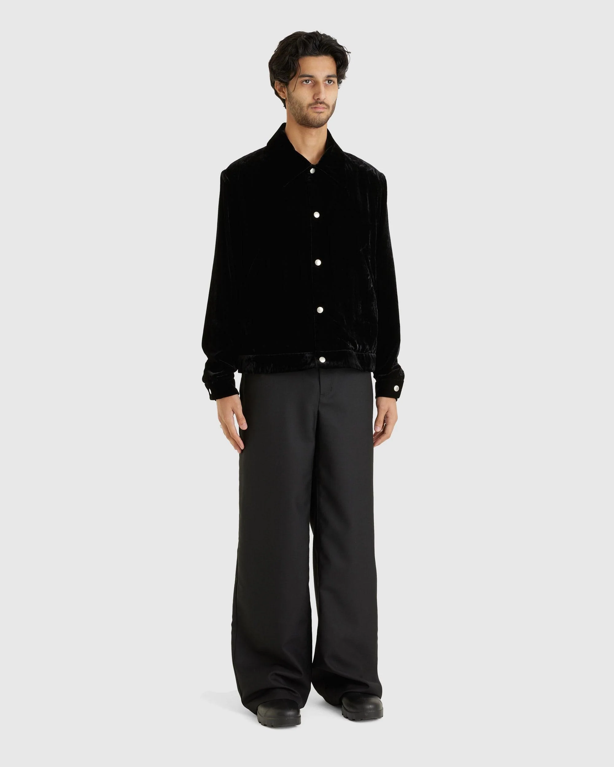 Jiro Trouser Black Wool - Image 5