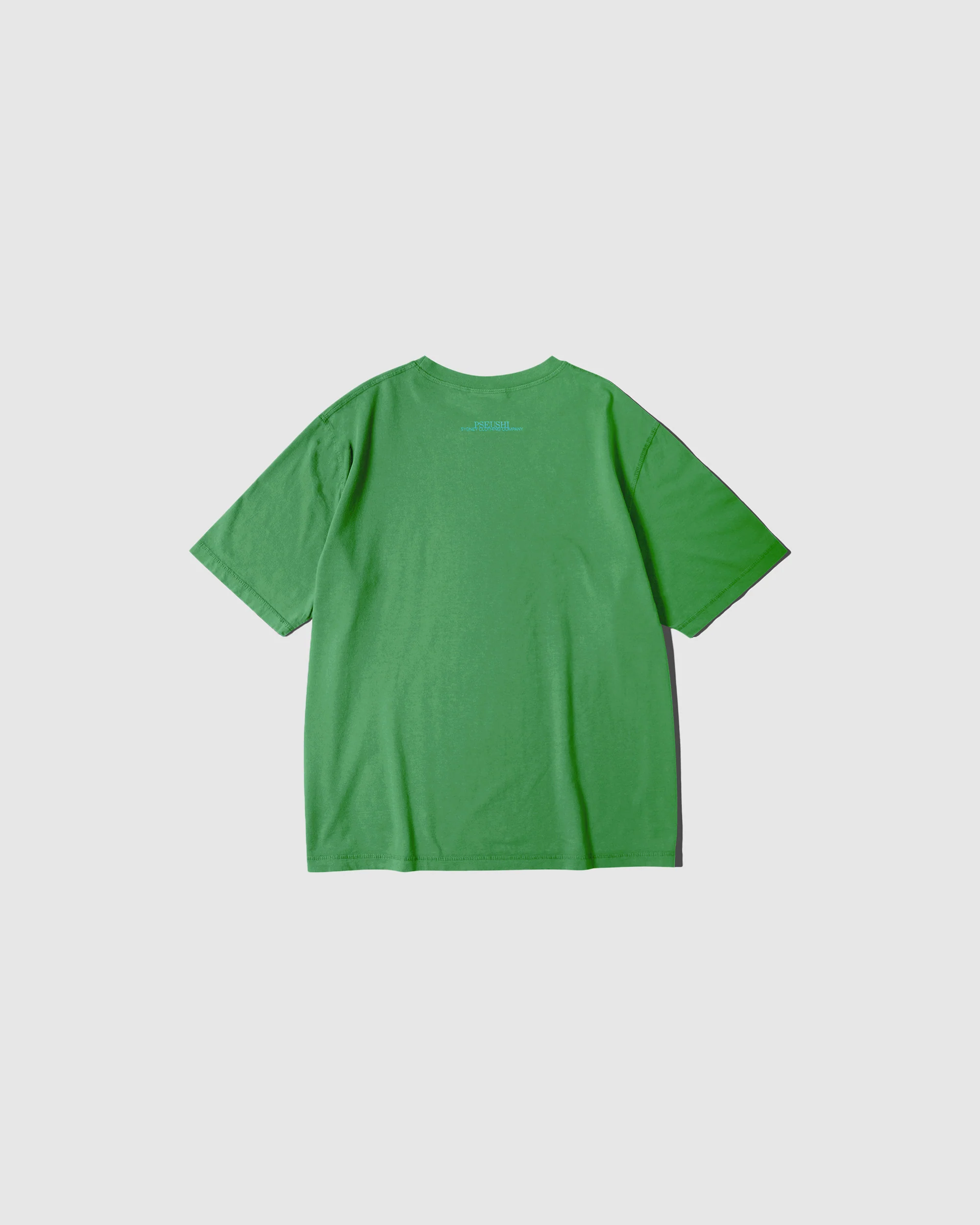 Coverstitch Tee Green - Image 2