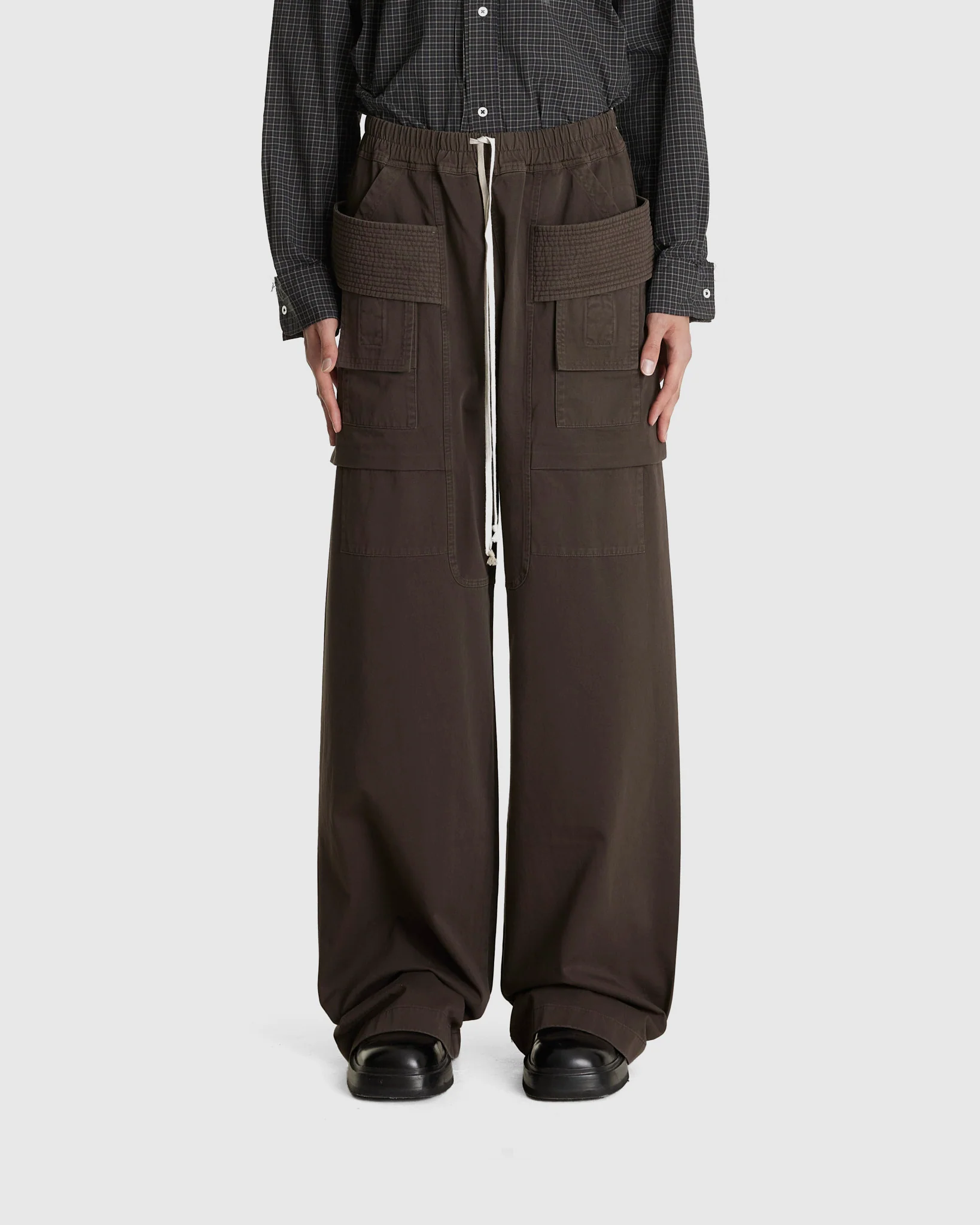 Creatch Wide Pants Dark Dust