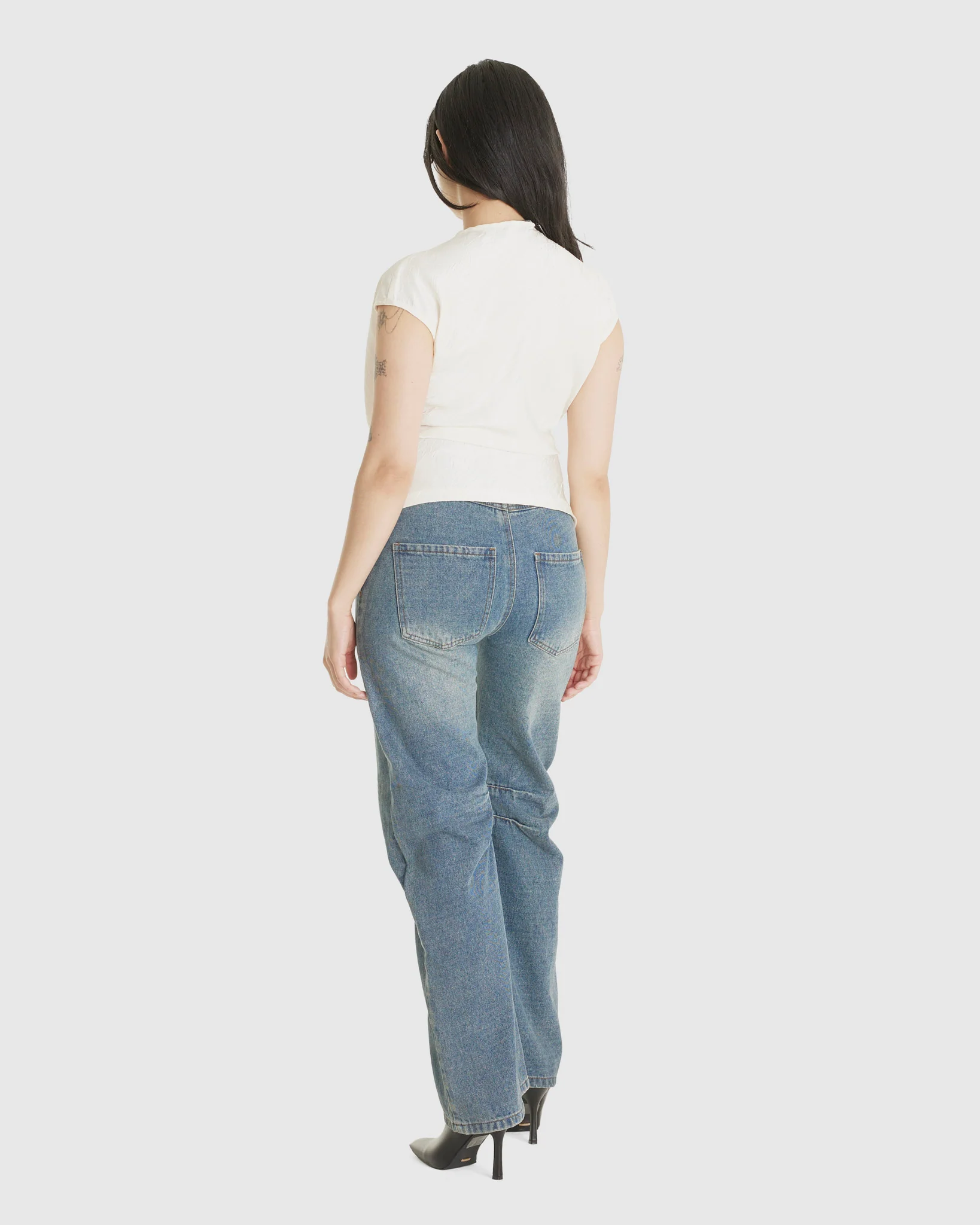 Darted Leg Jeans - Image 3
