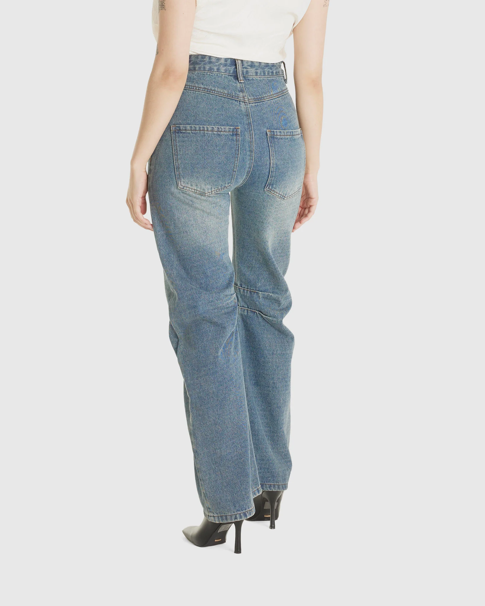 Darted Leg Jeans - Image 4