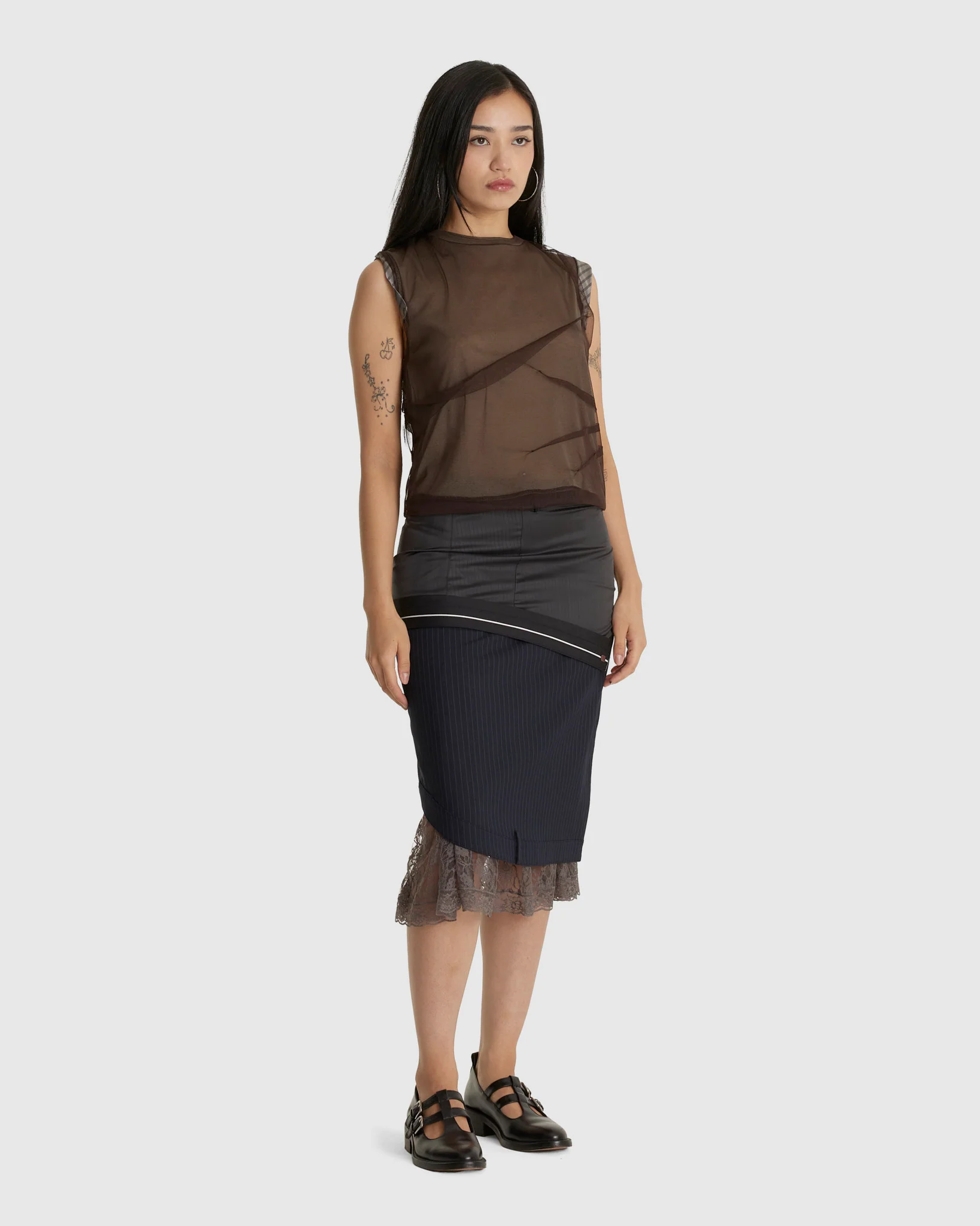 Deconstructed Upside-Down Skirt - Image 2