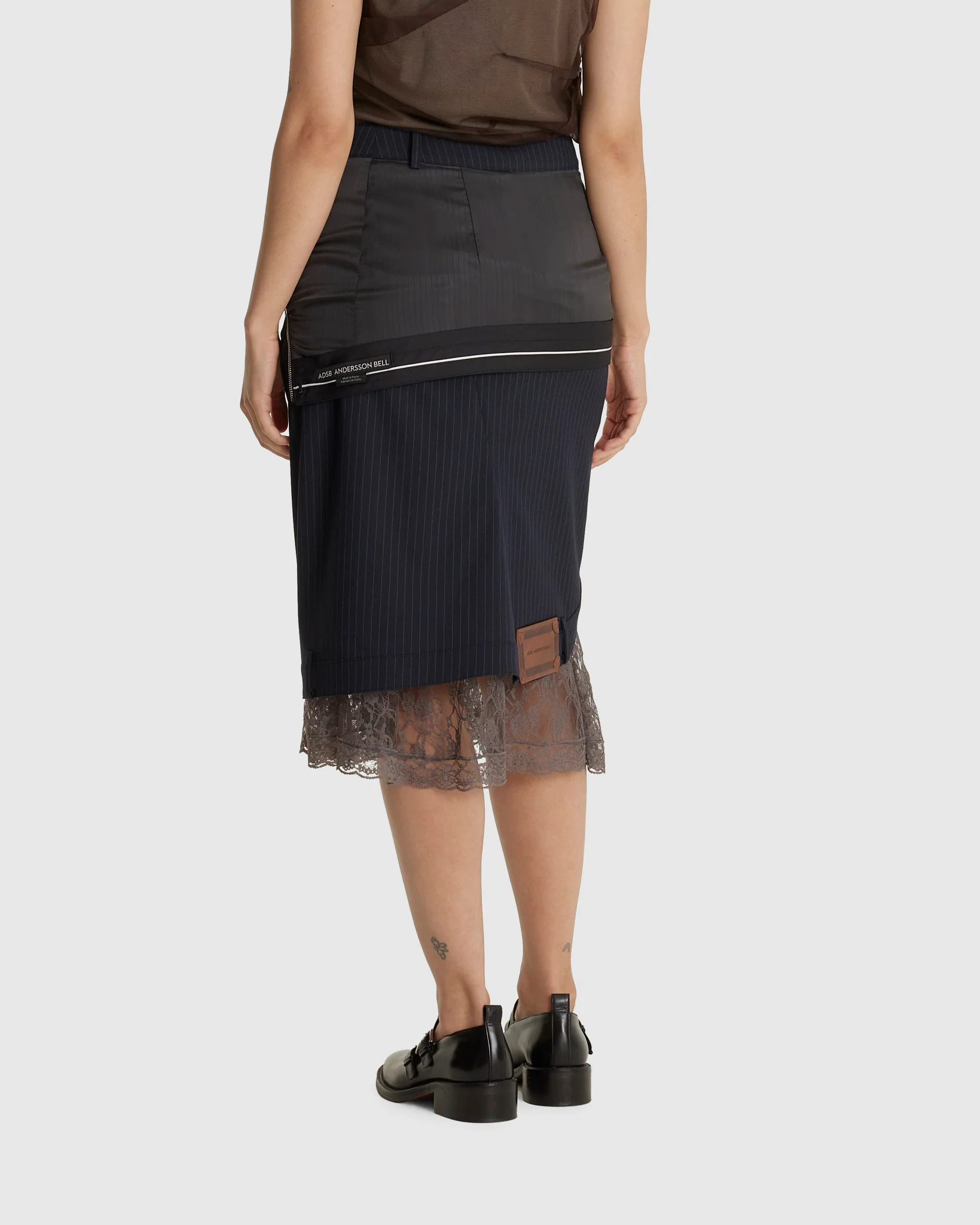 Deconstructed Upside-Down Skirt - Image 3
