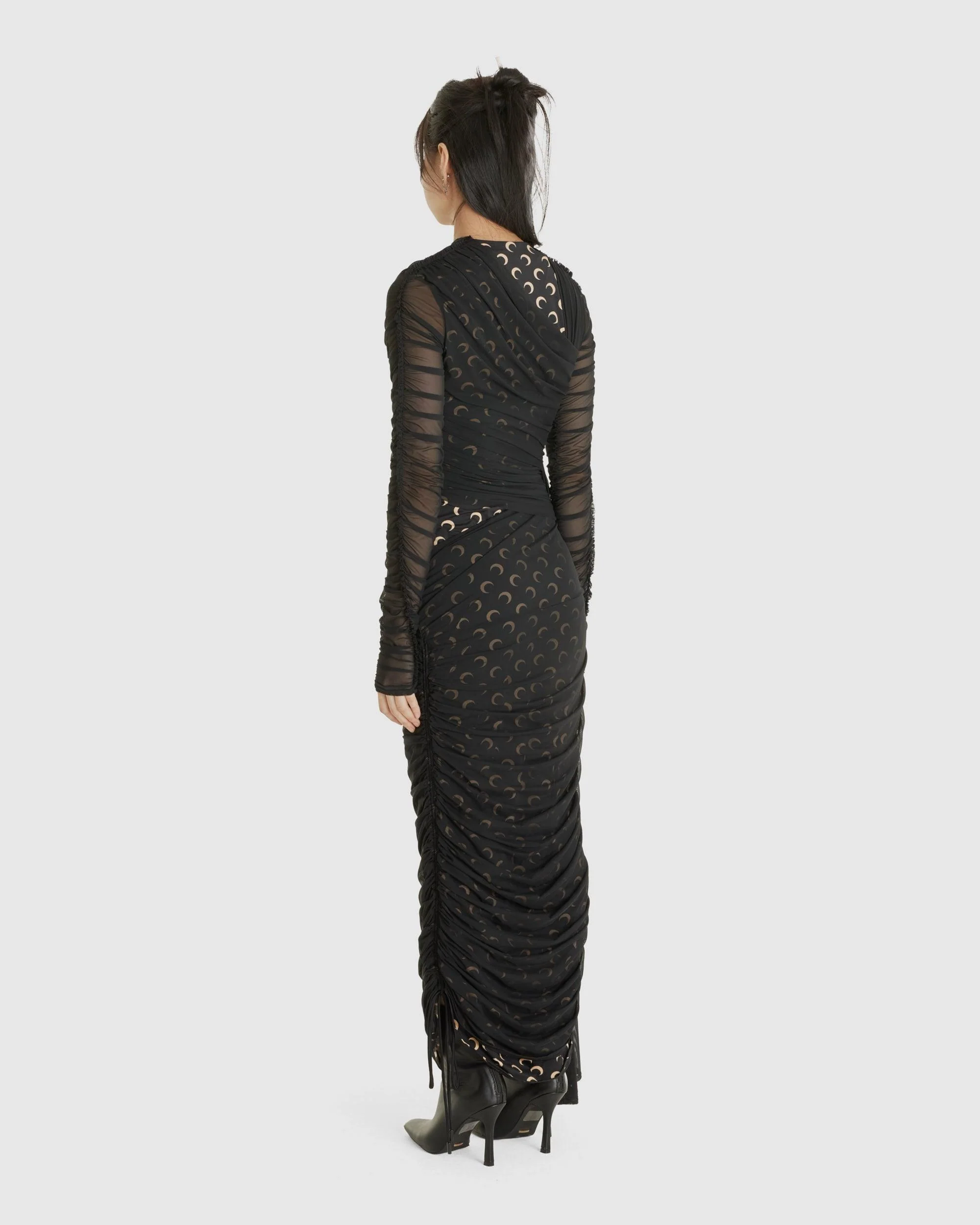 Draped Jersey Draped Dress - Image 3