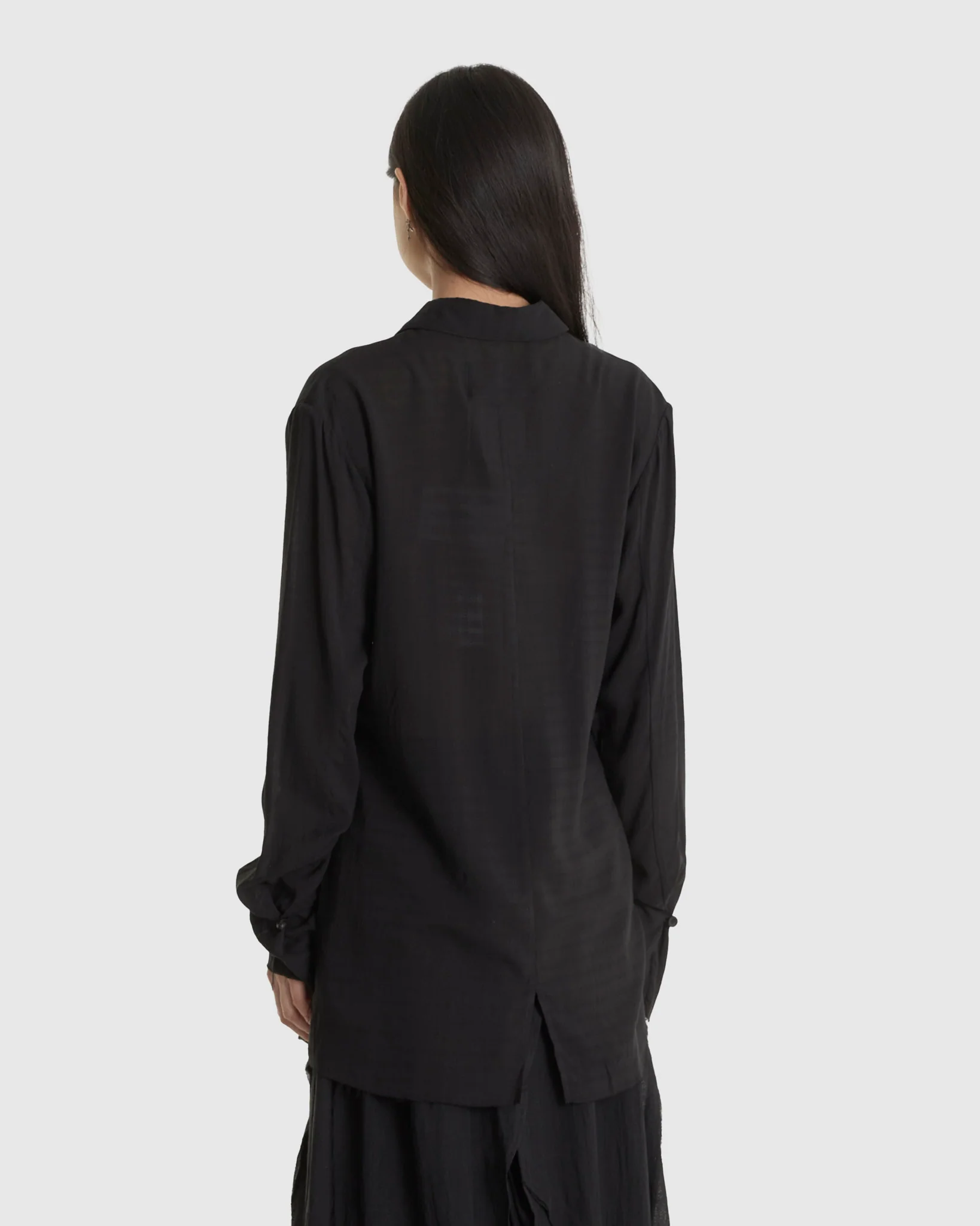 Drawstring Layer Shirt - Image 3
