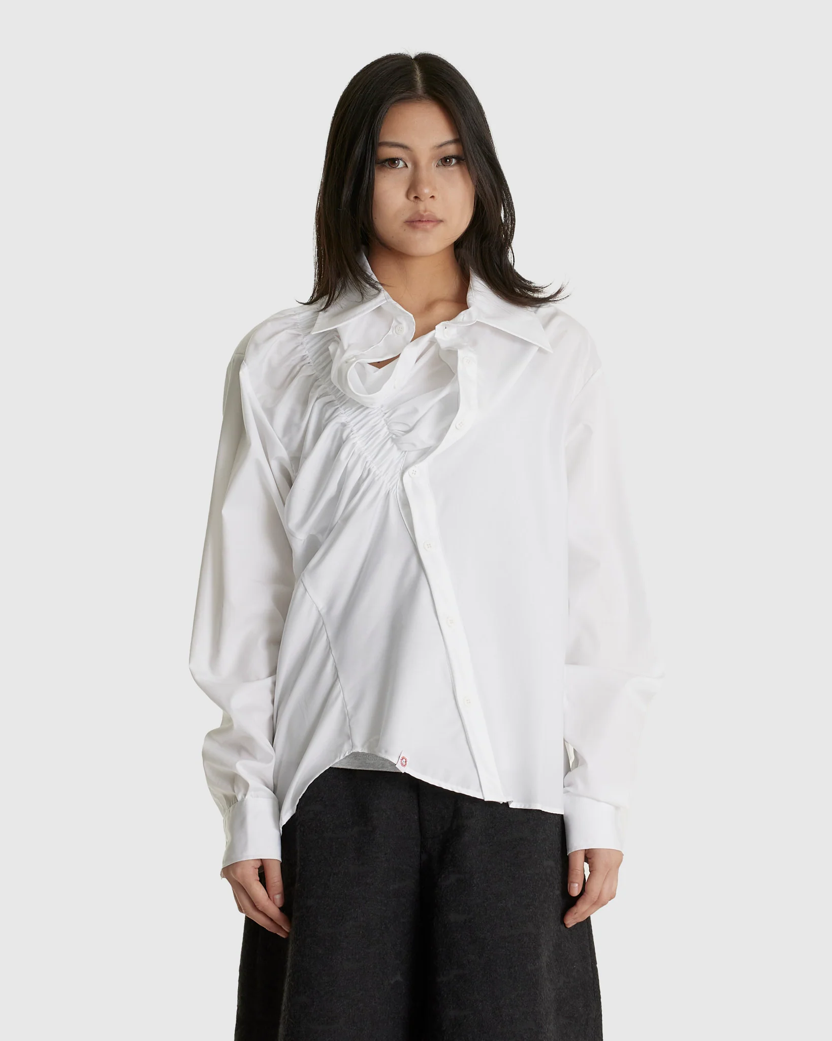 Elasticated Ruffle Shirt - Image 4