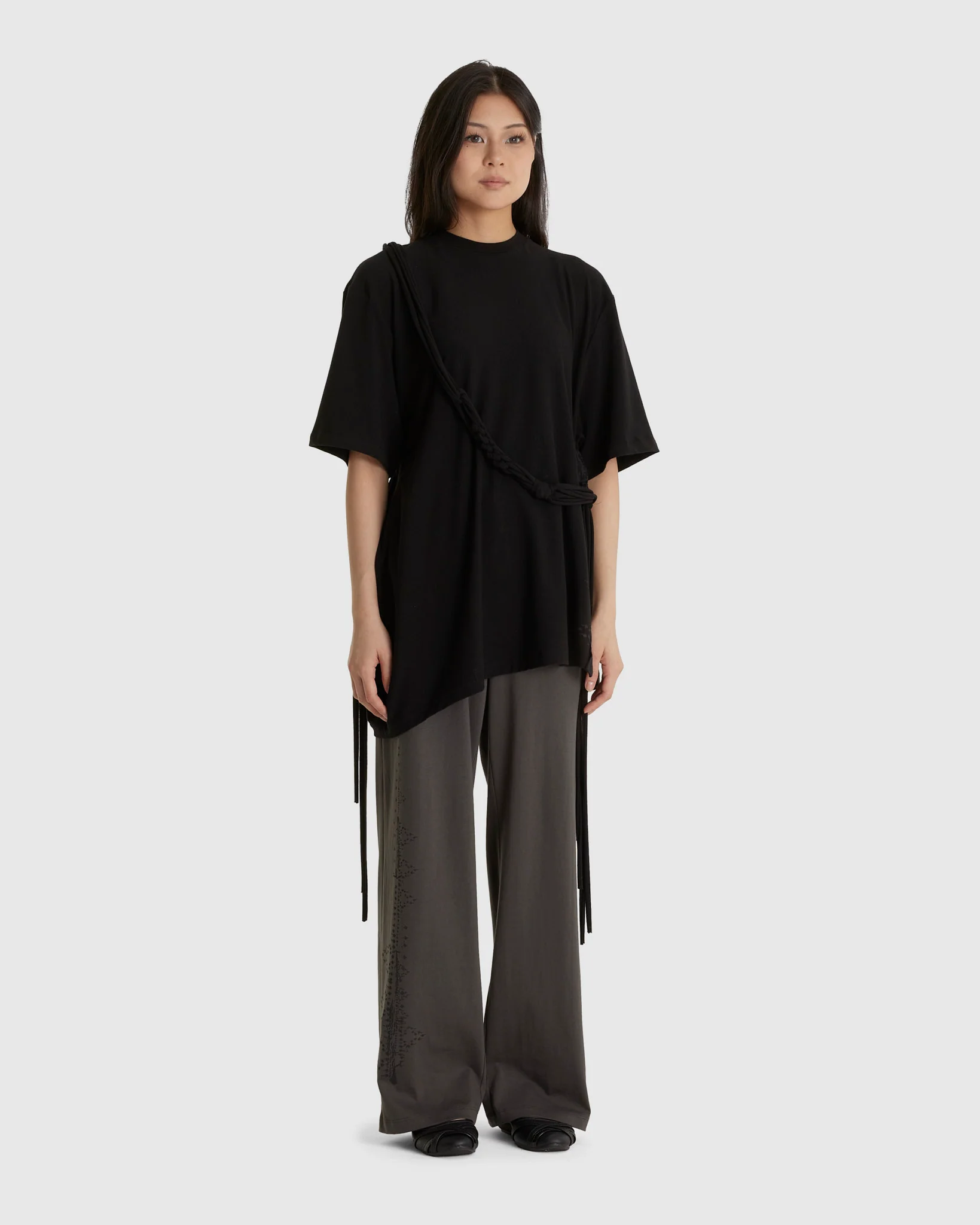 Macrame Backstrap Top Black (W) - Image 2