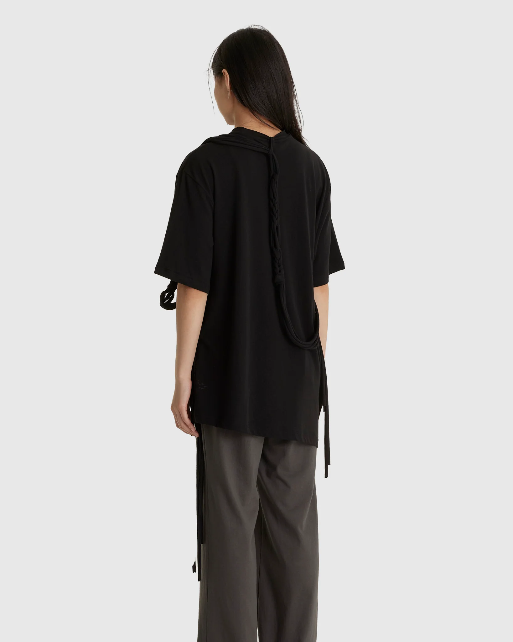 Macrame Backstrap Top Black (W) - Image 3