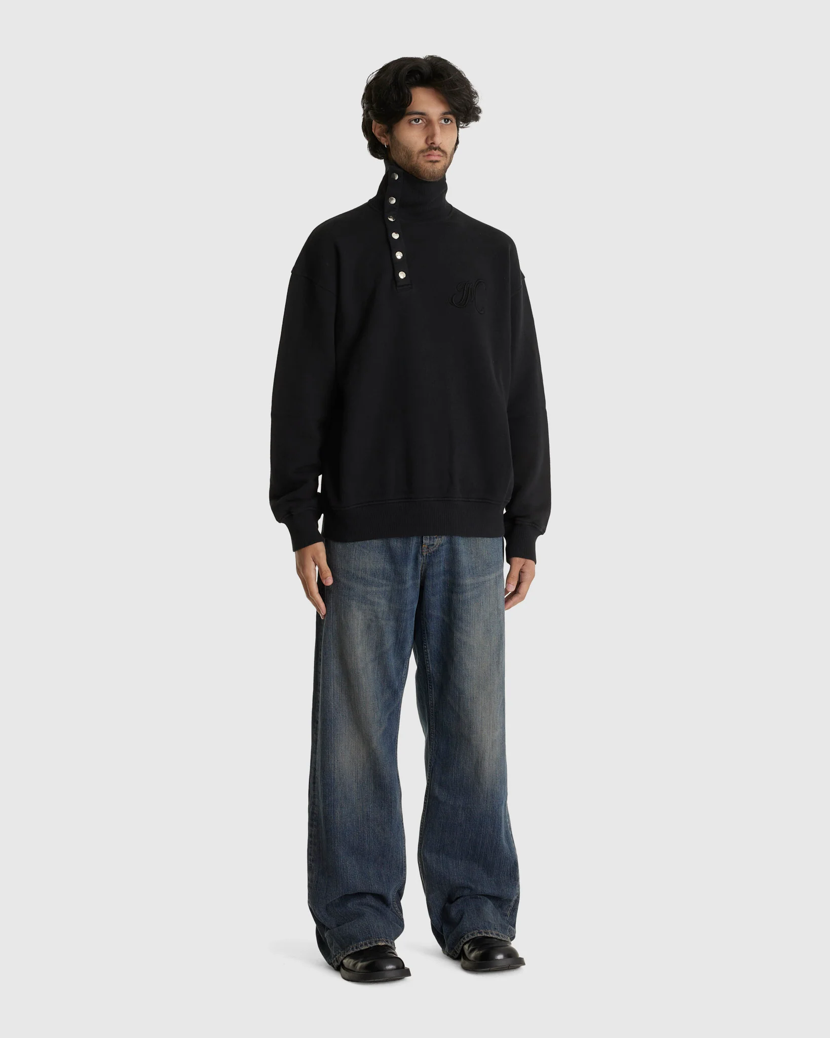 Marcos Sweatshirt Black - Image 2