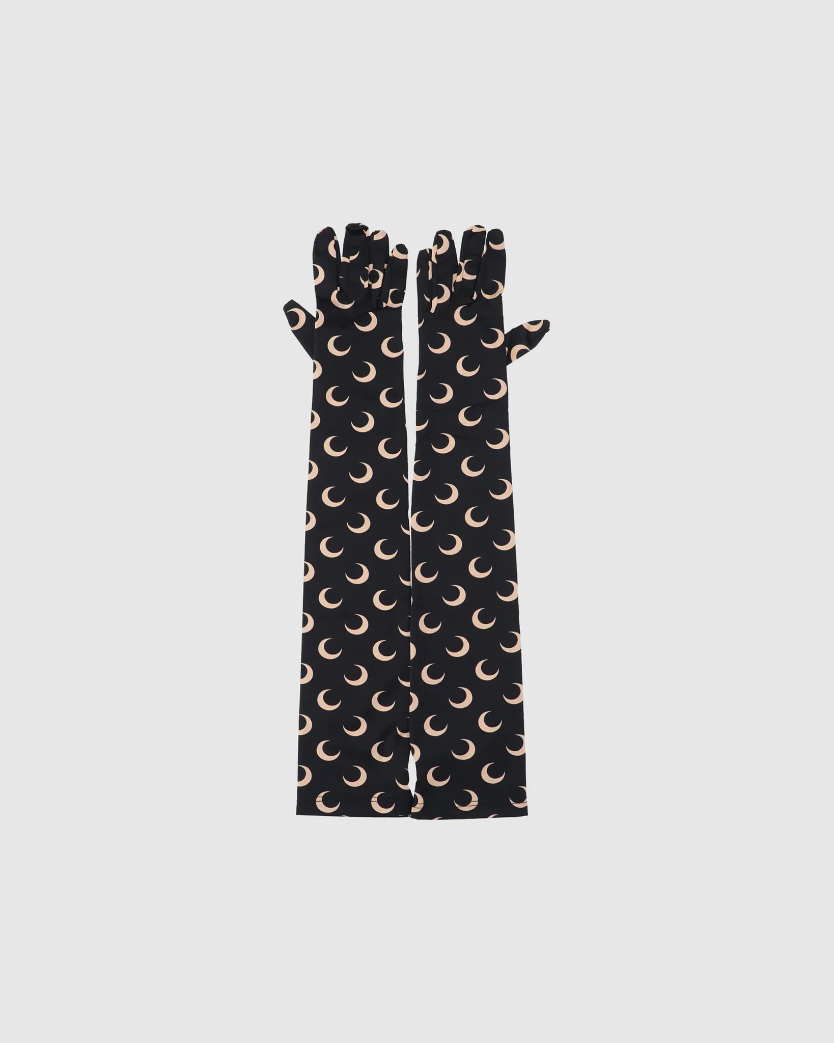 Moonogram Jersey Long Gloves