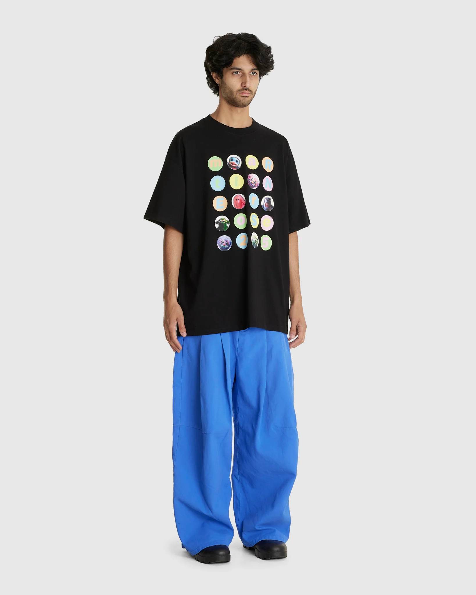 Oversized S/S T-Shirt Black - Image 2