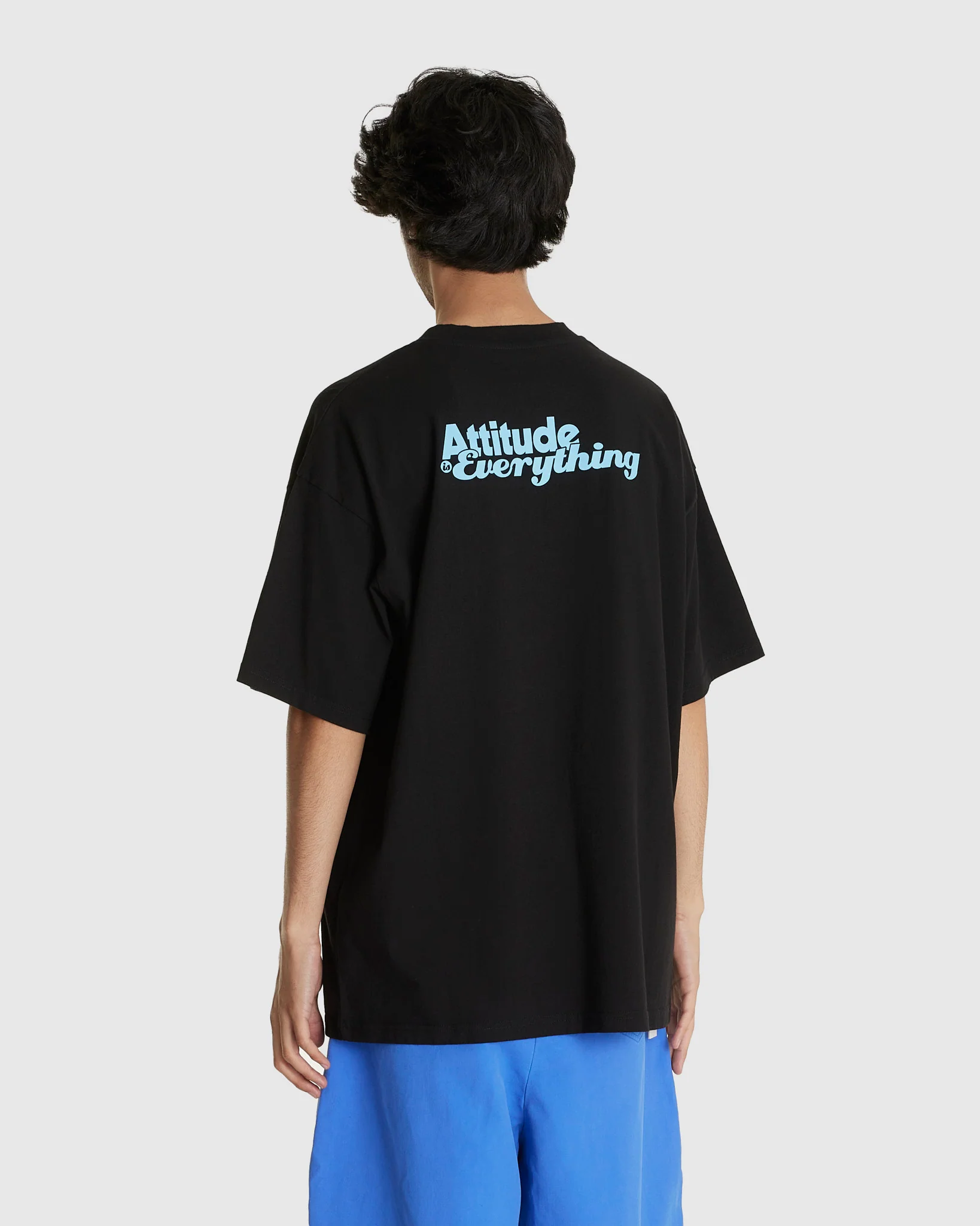 Oversized S/S T-Shirt Black - Image 3