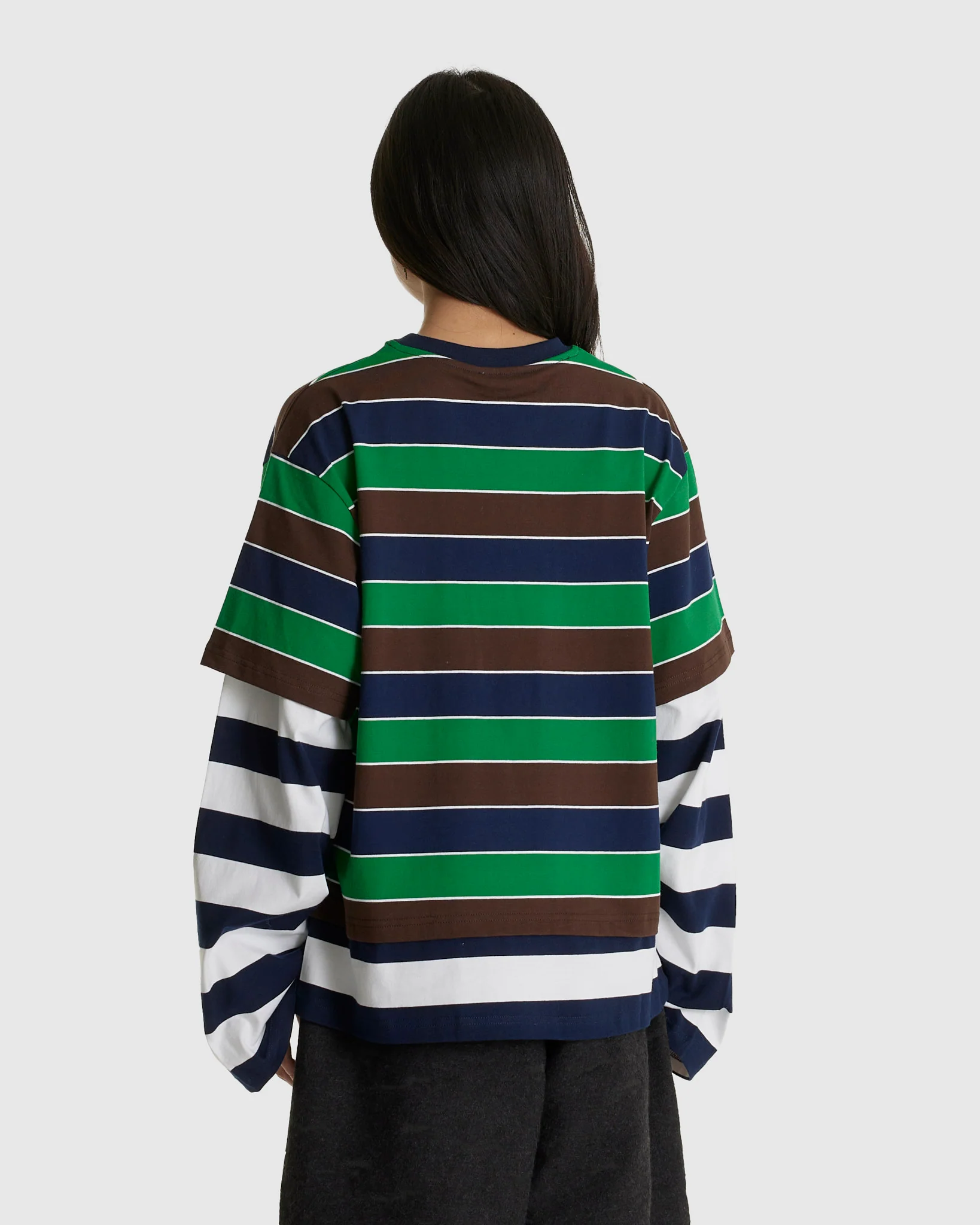Patch Long Sleeve 2-in-1 Tee (W) - Image 3