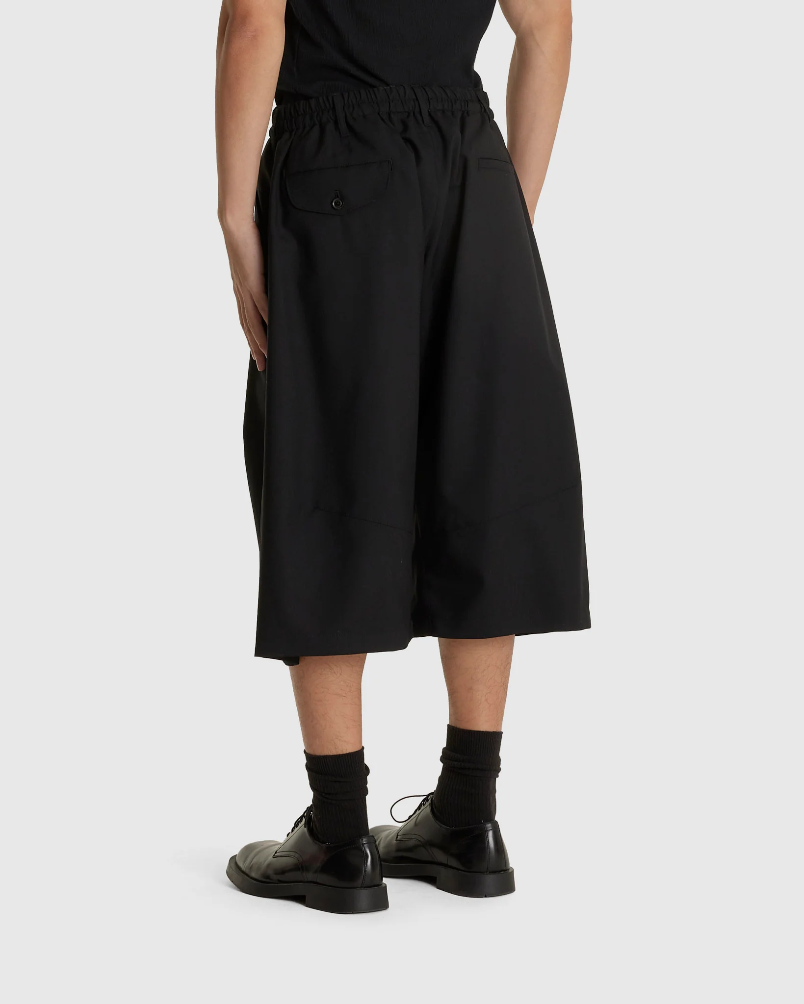 Pleated Balloon Dress Shorts - Image 3