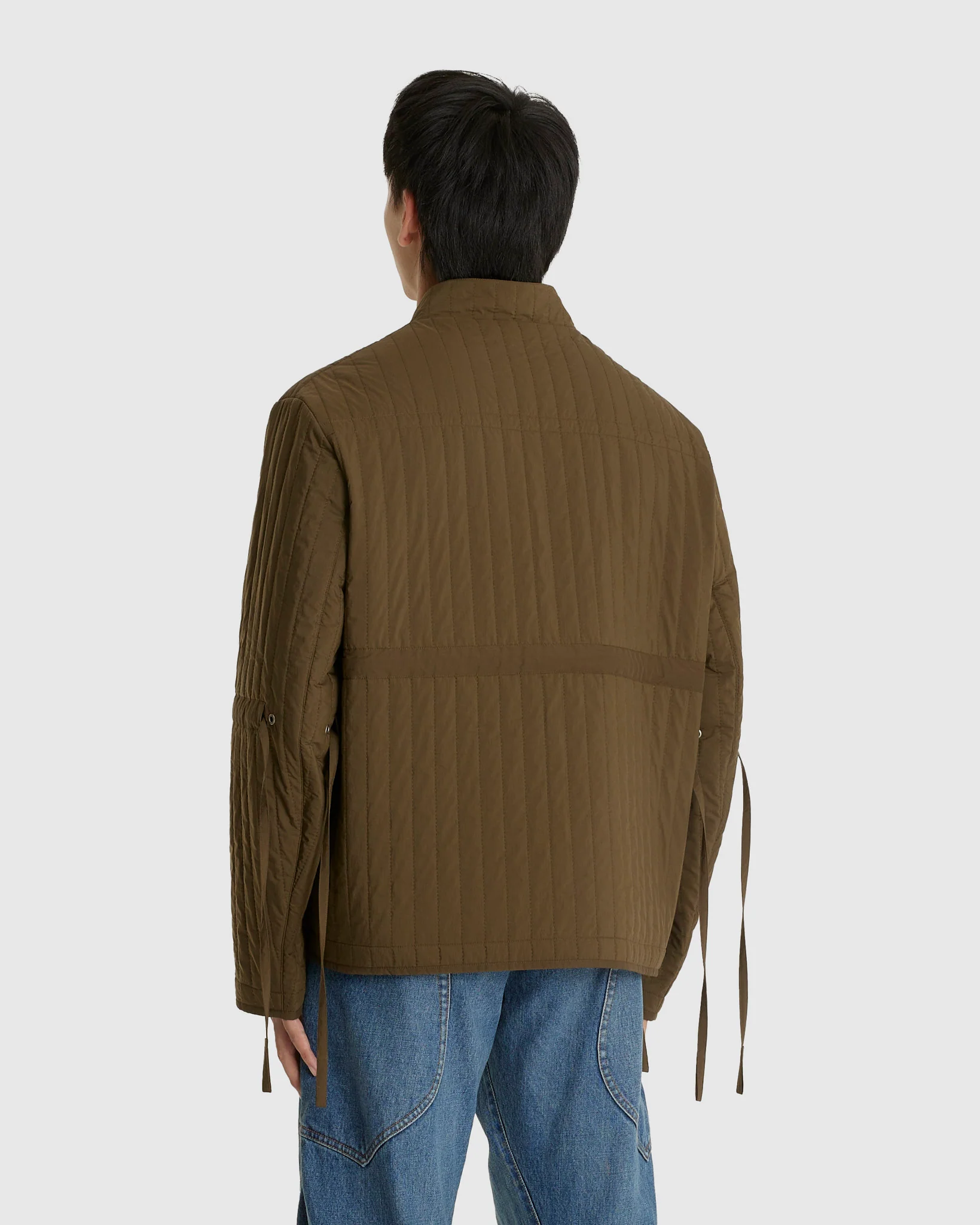 Reversible Quilted Worker Jacket - Image 3