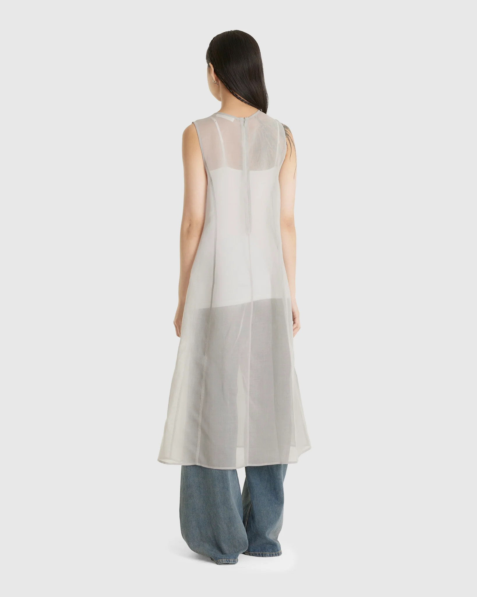 Sheer Long Dress - Image 3