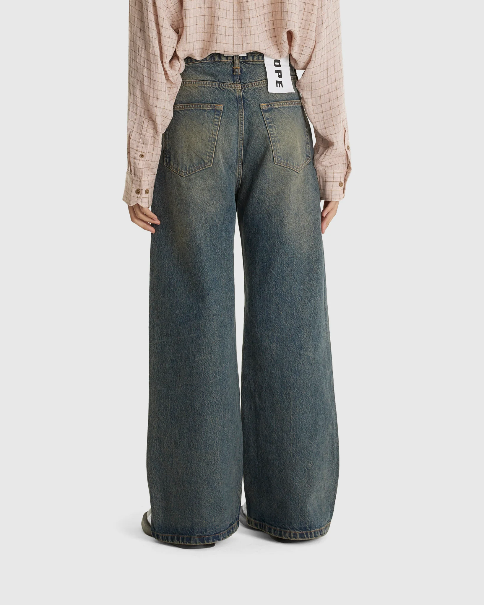 Skid Jeans Mid Blue Dirty - Image 3