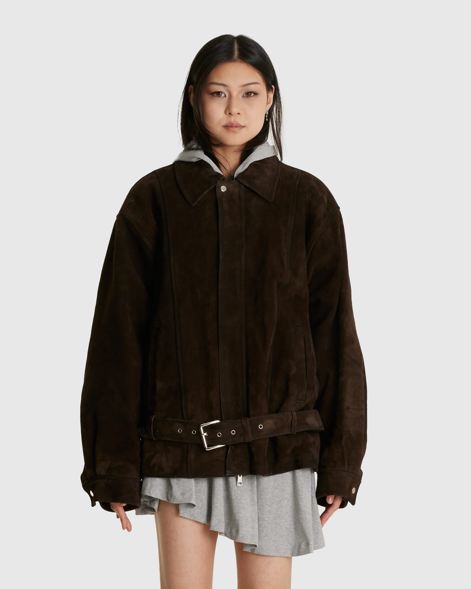 Suede Volume Jacket