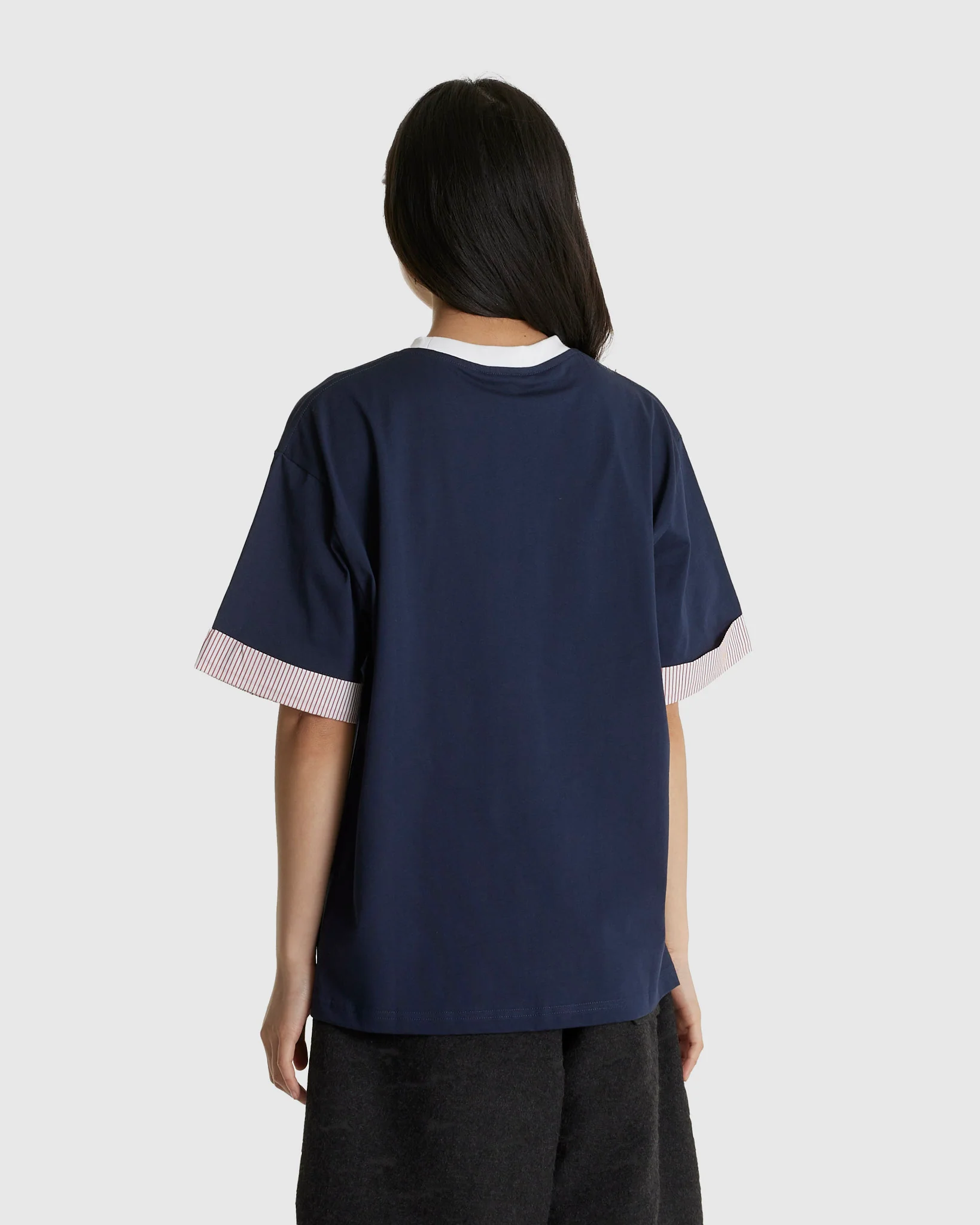 Turn Up Tee Blue (W) - Image 3