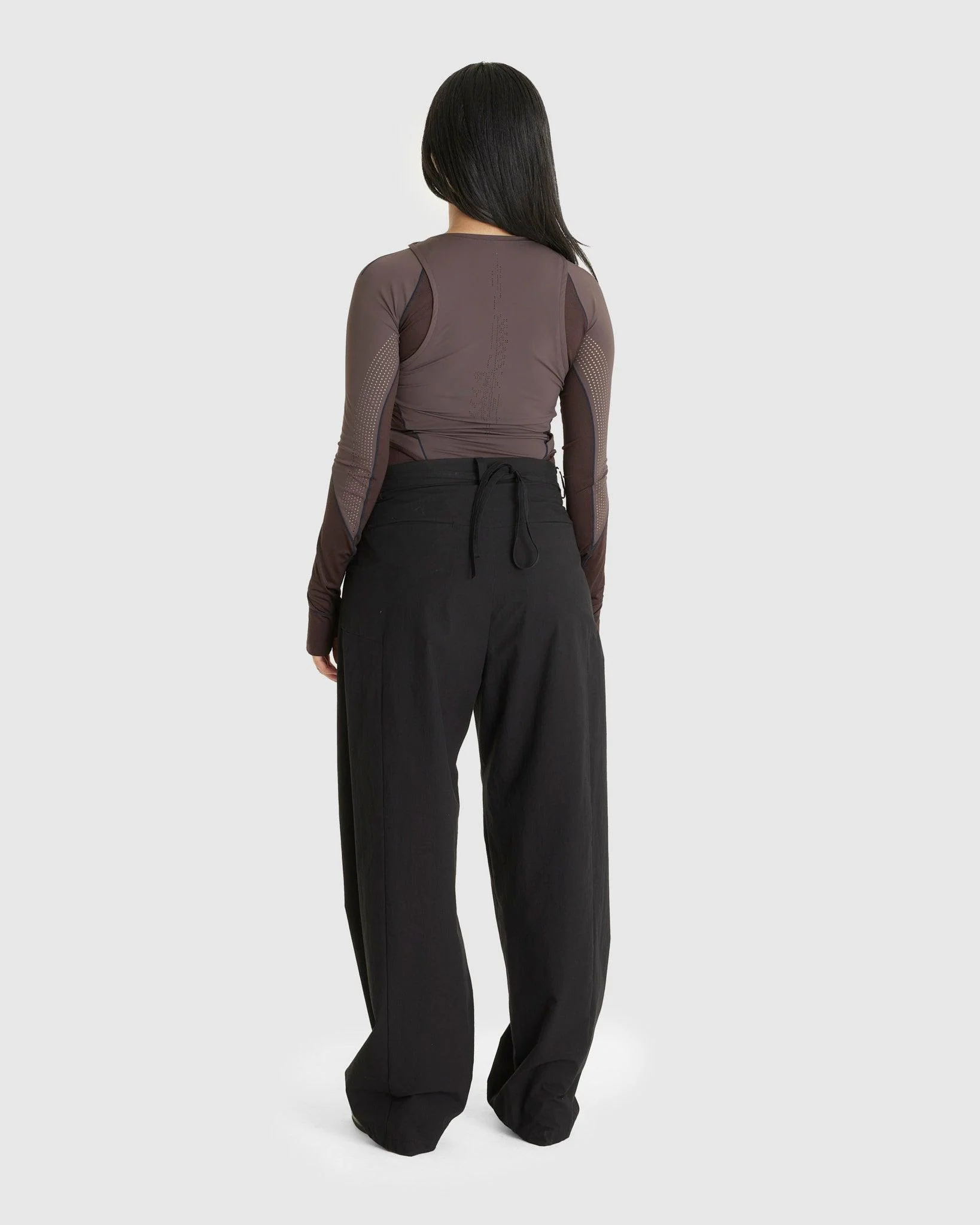 Wide Pants W/ Beaded Belt (W) - Image 3